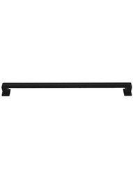 Sutton Place Cabinet Pull - 11 5/16 inch Center-to-Center in Modern Bronze.